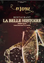 Couverture du menu du restaurant La Belle Histoire